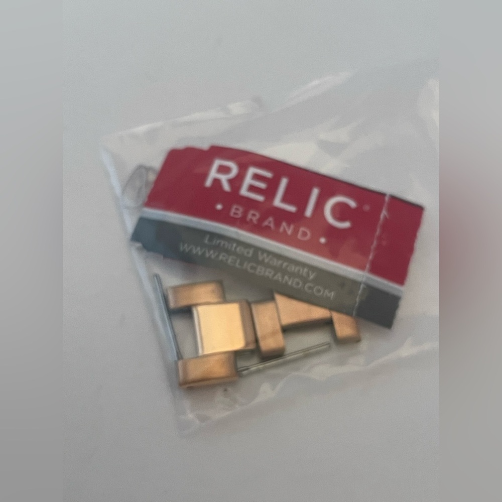 Relic Rose Gold Watch Rhinestone Face - Picture 9 of 11